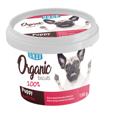 ORGO PUPPY BISCUIT 150 G ( 4 Flavors Available )