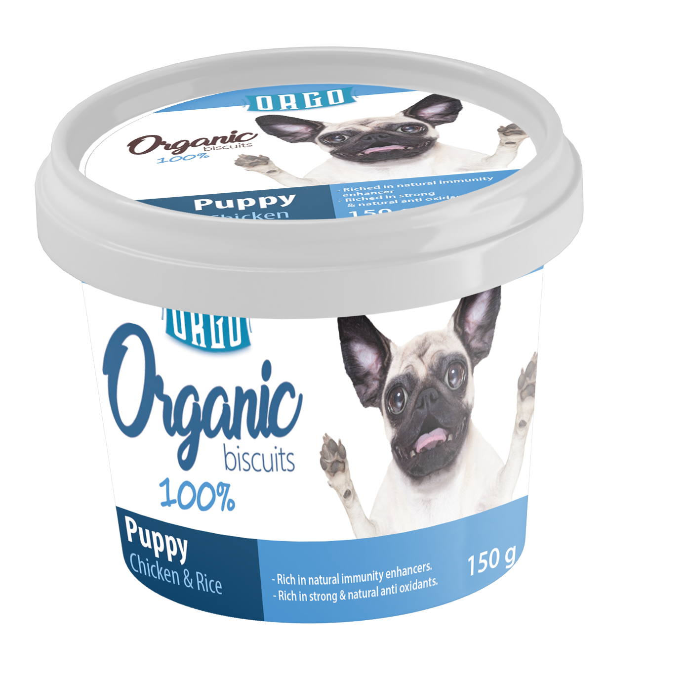 ORGO PUPPY BISCUIT 150 G ( 4 Flavors Available )