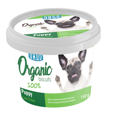 ORGO PUPPY BISCUIT 150 G ( 4 Flavors Available )