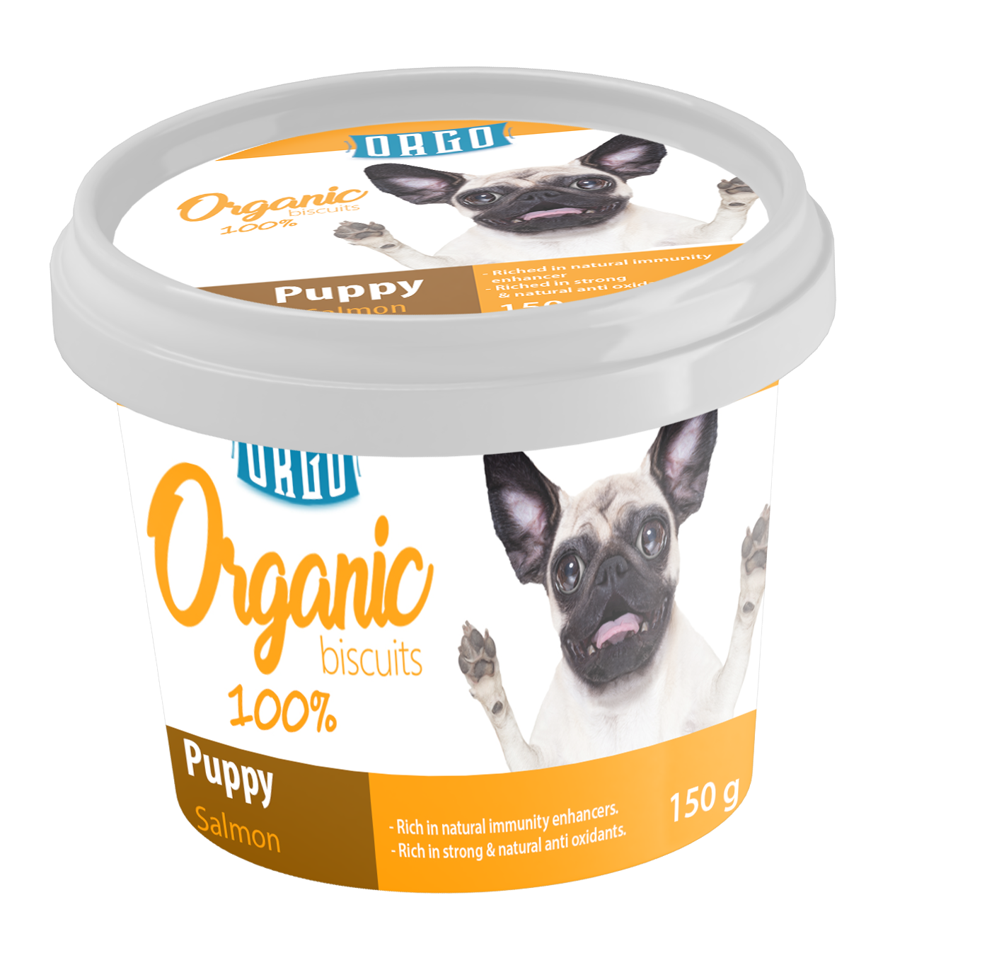 ORGO PUPPY BISCUIT 150 G ( 4 Flavors Available )