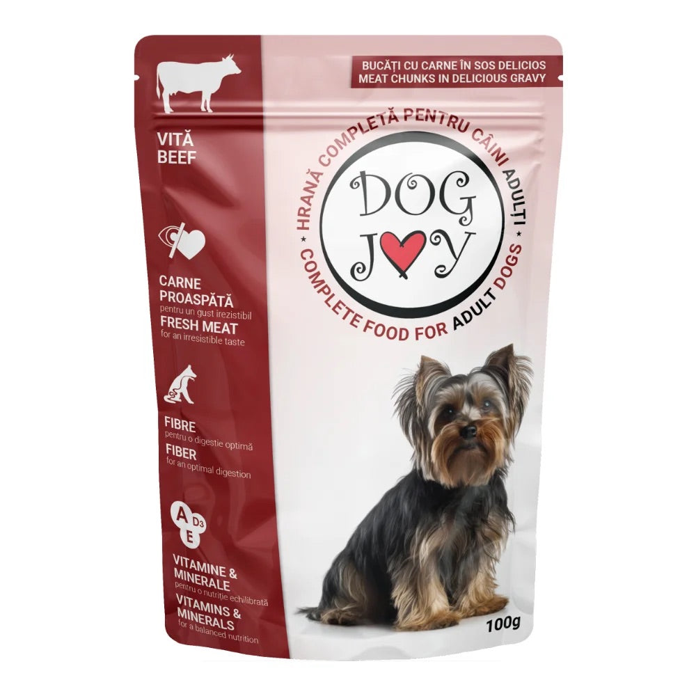 Dog Joy Pouch with Gravy 100g