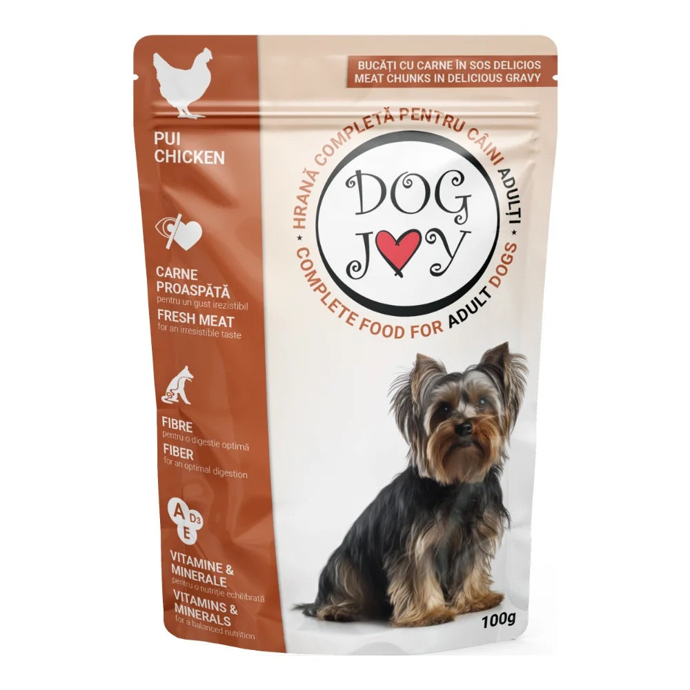Dog Joy Pouch with Gravy 100g