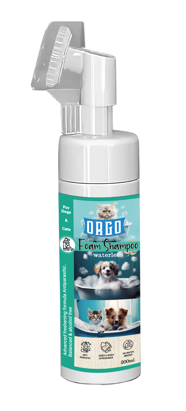 ORGO WATERLESS FOAM SHAMPOO