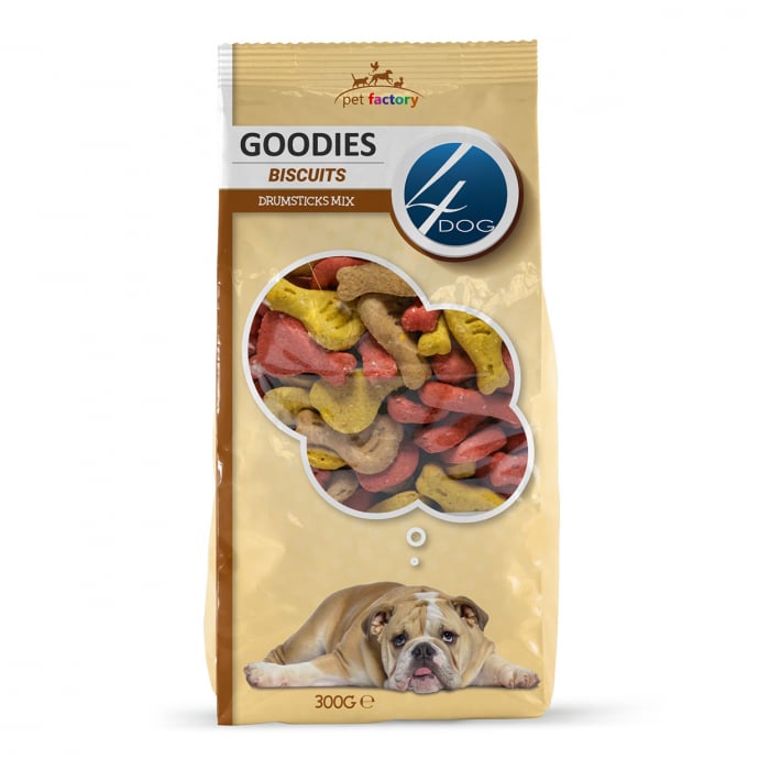 4Dog Goodies Biscuits DRUMSTICK 300g