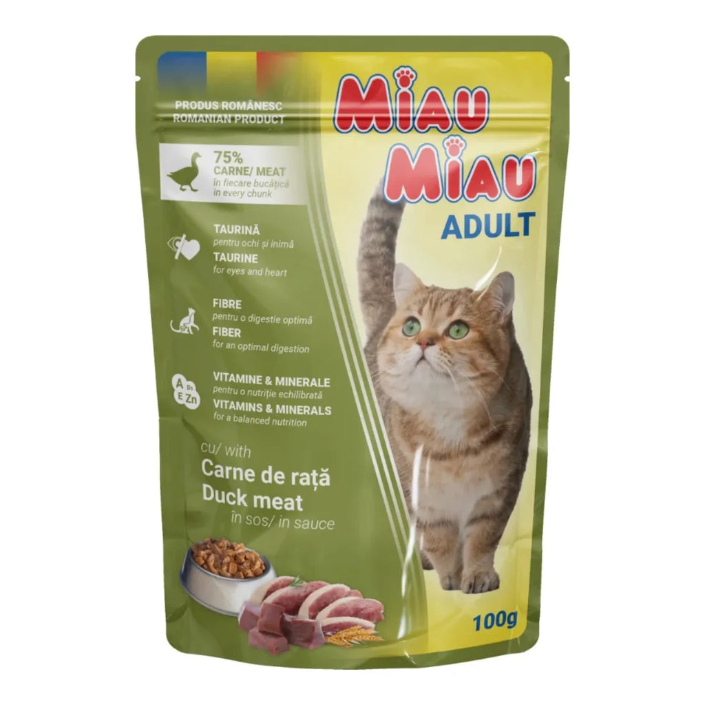 Miau Miau Premium Chunks in Gravy 100g
