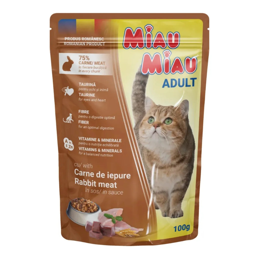 Miau Miau Premium Chunks in Gravy 100g