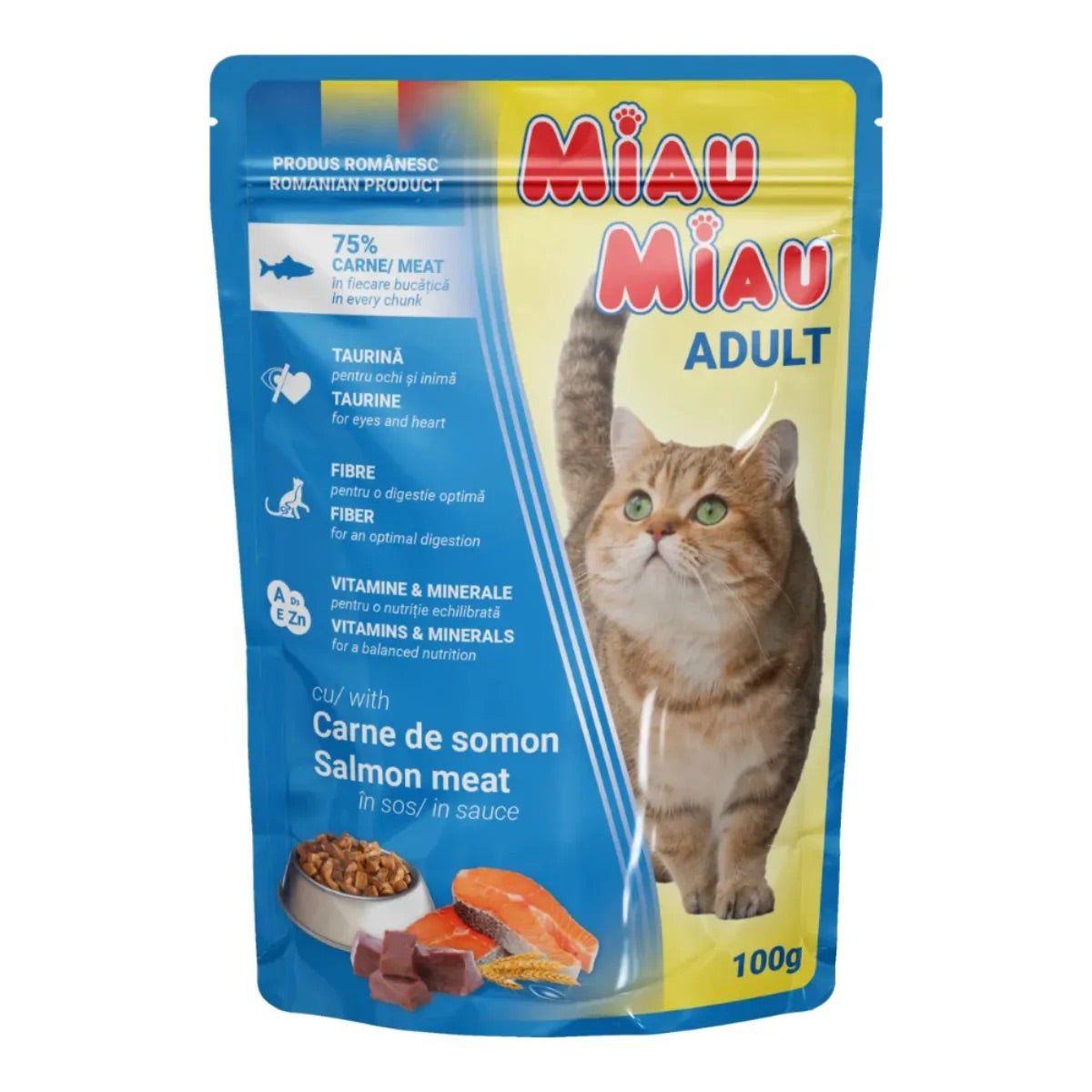 Miau Miau Premium Chunks in Gravy 100g