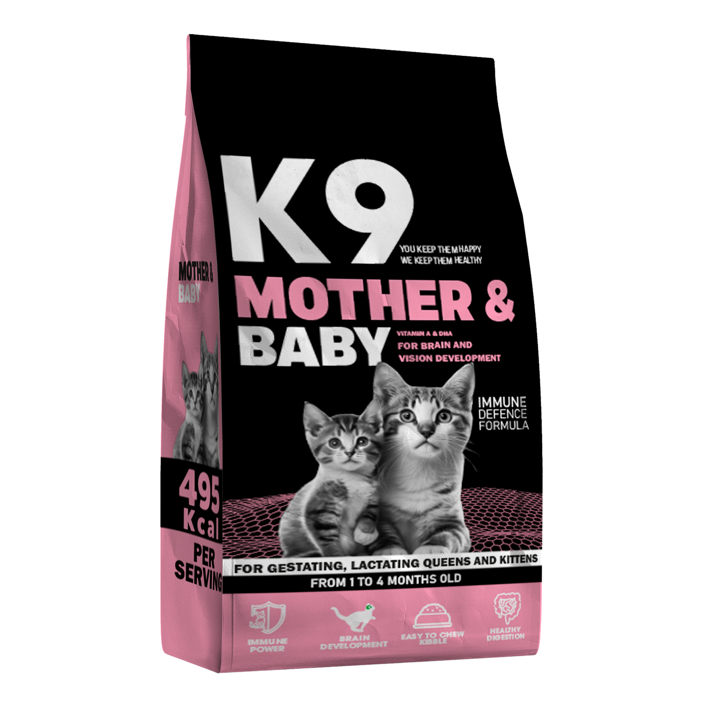 K9 MOTHER  & BABY CATS ( 2 Weights Available )