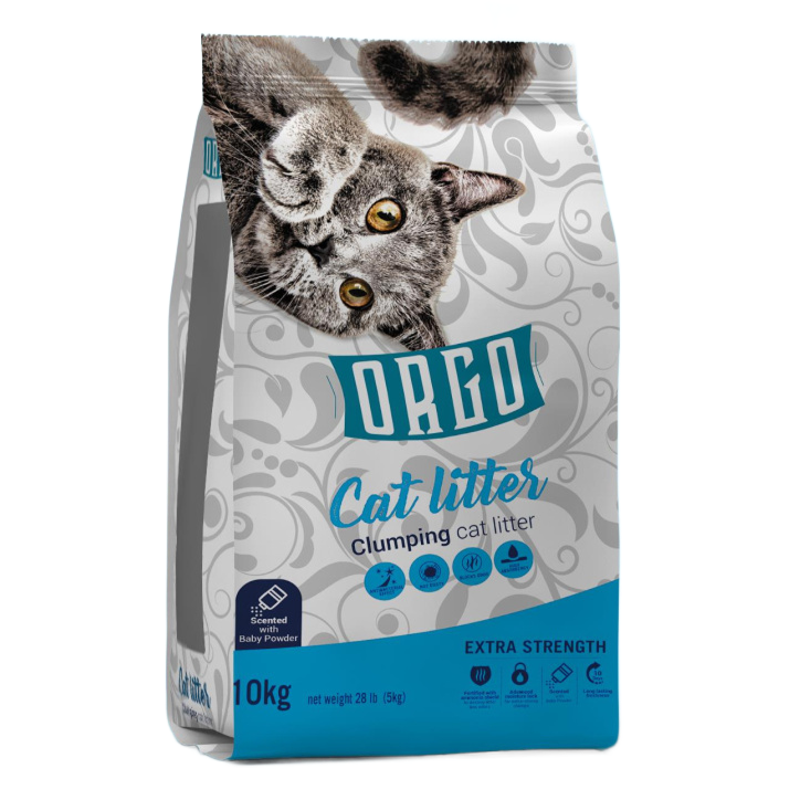 ORGO CAT LITTER CLUMPING 10L ( 4 Kinds Available )