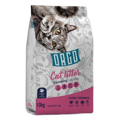 ORGO CAT LITTER CLUMPING 10L ( 4 Kinds Available )