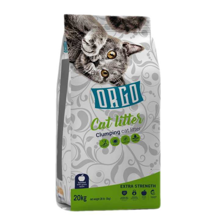 ORGO CAT LITTER CLUMPING 20L ( 4 Kinds Available )