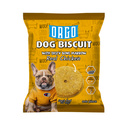 ORGO DOG BISCUIT 50 G  ( 4 Flavors Available )