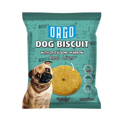 ORGO DOG BISCUIT 50 G  ( 4 Flavors Available )