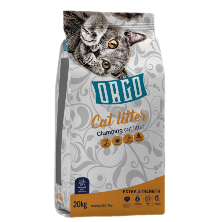 ORGO CAT LITTER CLUMPING 20L ( 4 Kinds Available )