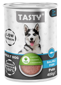 Tasty Pate Adult Dog Food (Fish) 400 Gr.