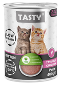 Tasty Pate Adult Cat Food (Chicken) 400 Gr.