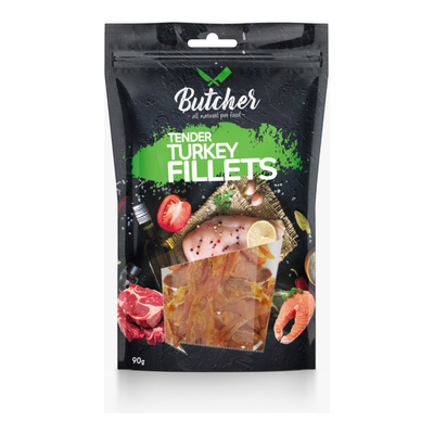 Butcher Tender Fillets for Dogs 90g (5 Flavors)