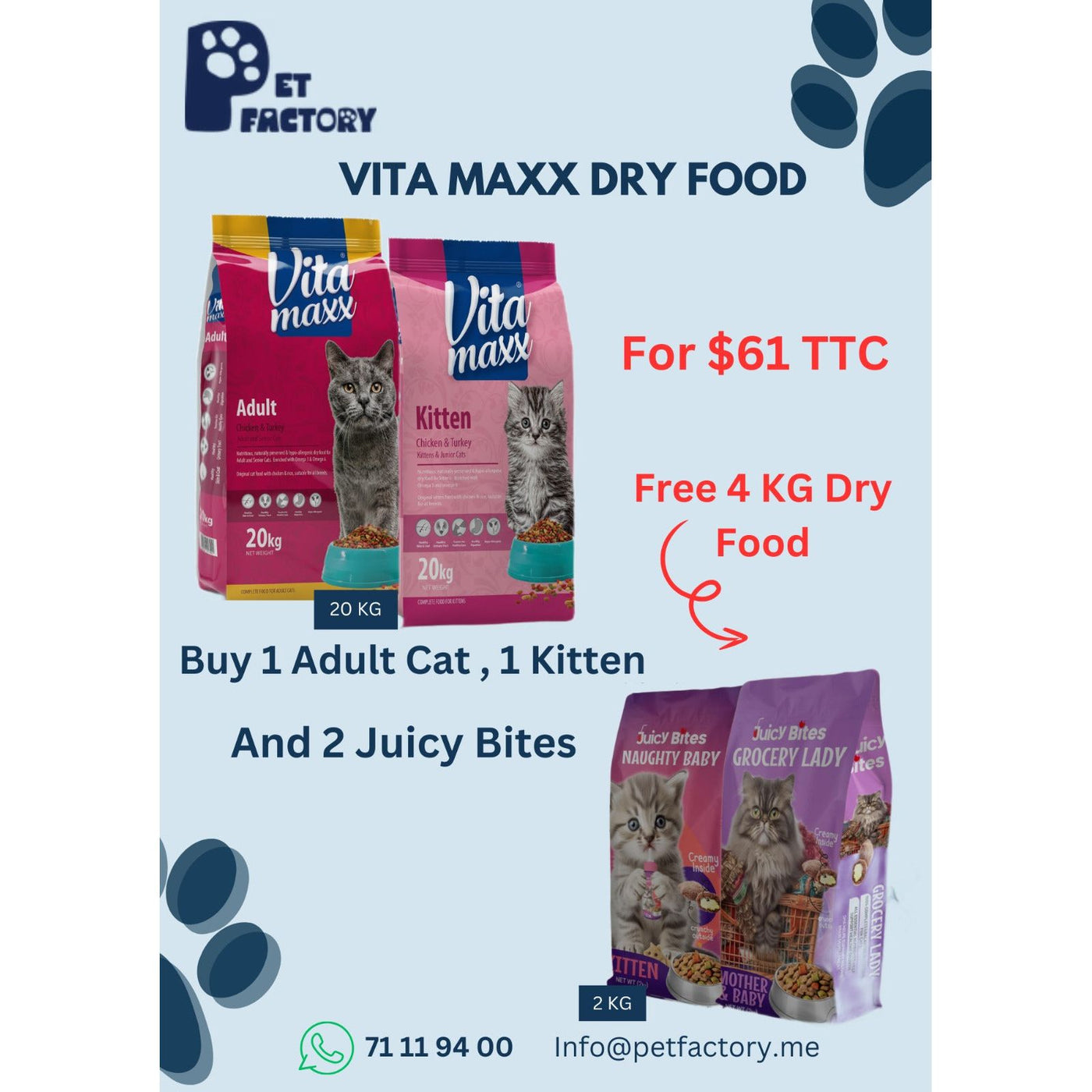 Vita Maxx Dry Food Bundle 2